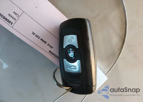 2015 BMW 320I xDrive from USA, damaged, VIN WBA3C3G55FNT53690